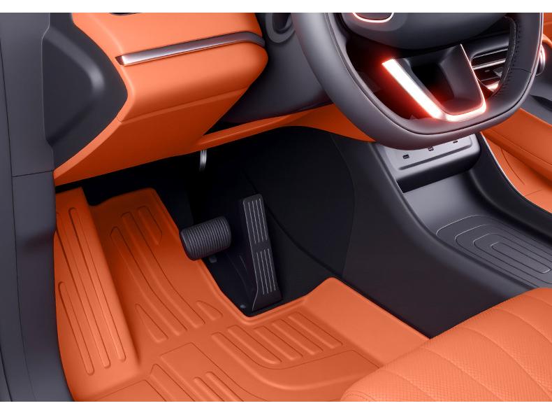 Deep Blue L07 TPE2025 5-Seater Car Floor Mat Set - Interior Carpet Accessories