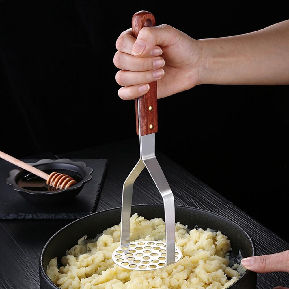 Food Crusher Household Manual SUS304 Stainless Steel Pressed Potato Masher Crusher Kitchen Utensils Potato Crusher Potato Masher