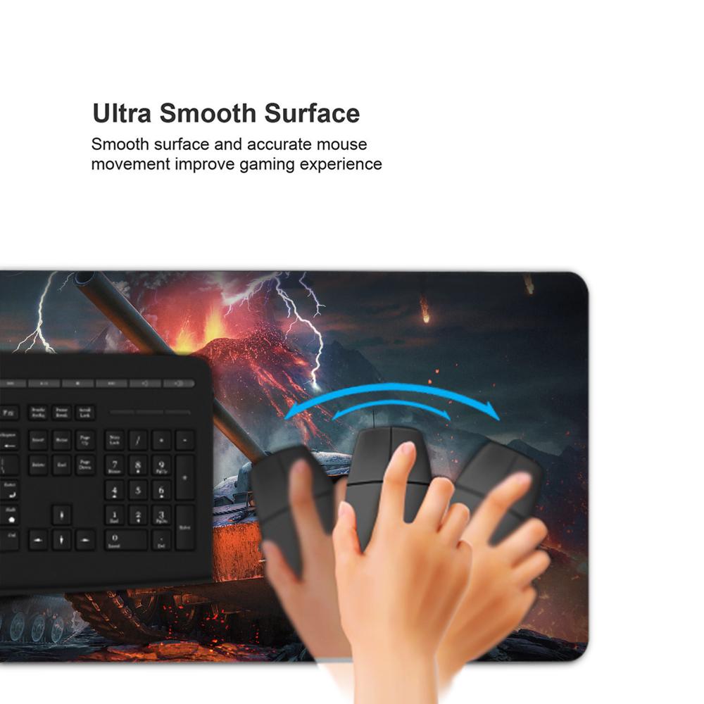 World of Tanks Mouse Pad 500X1000 Mm Large Gaming Mousepad Gamer XL Rubber Otaku Keyboard Pad Laptop Desk Mat
