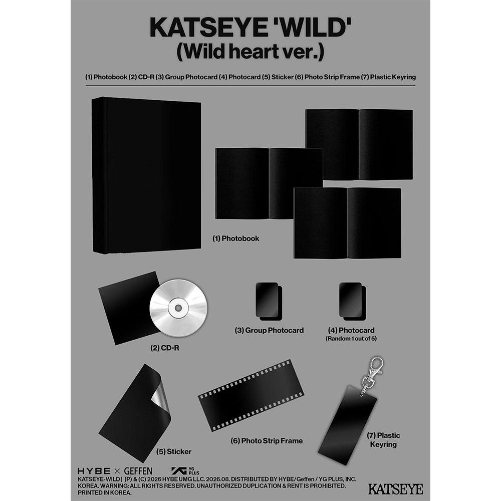 [pre-ordine] KATSEYE 3° EP Album - WILD