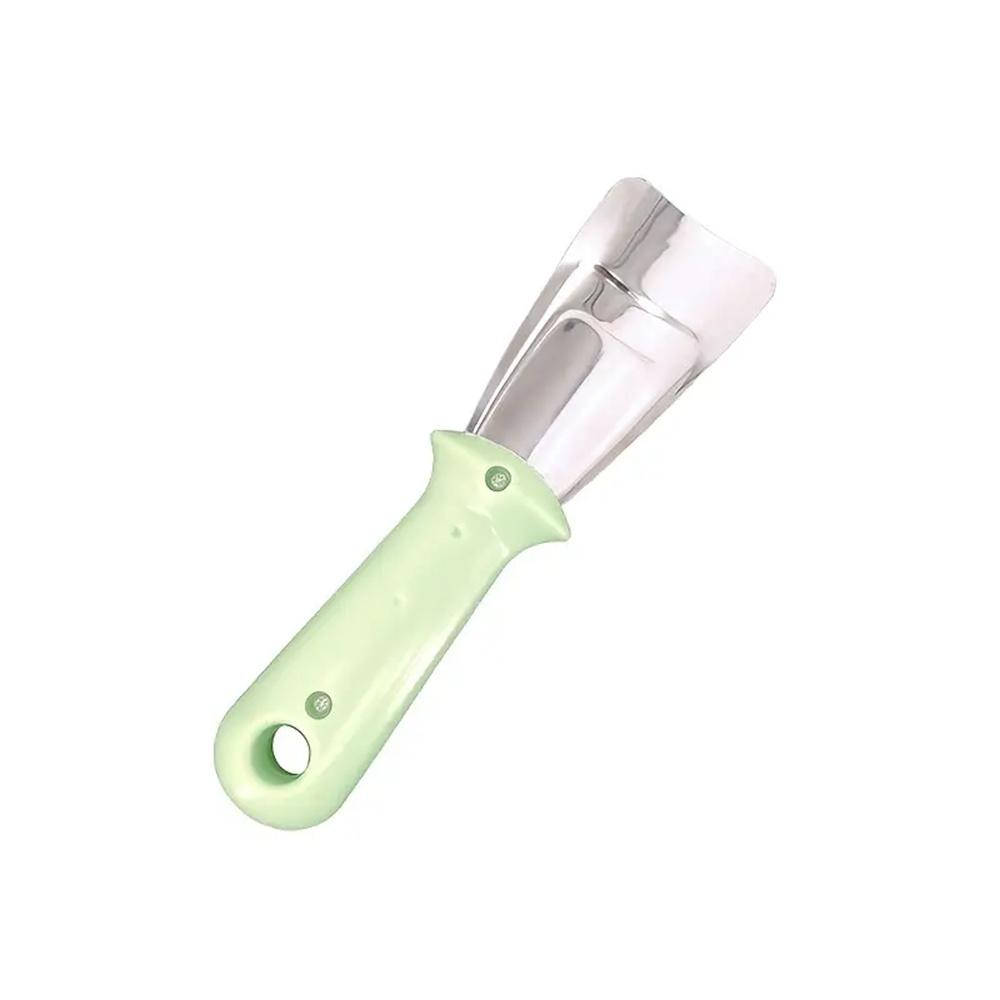 

Ручной скребок для льда для холодильника с морозильной камерой, нержавеющая сталь, инструмент для удаления льда, бытовая помощь при размораживании