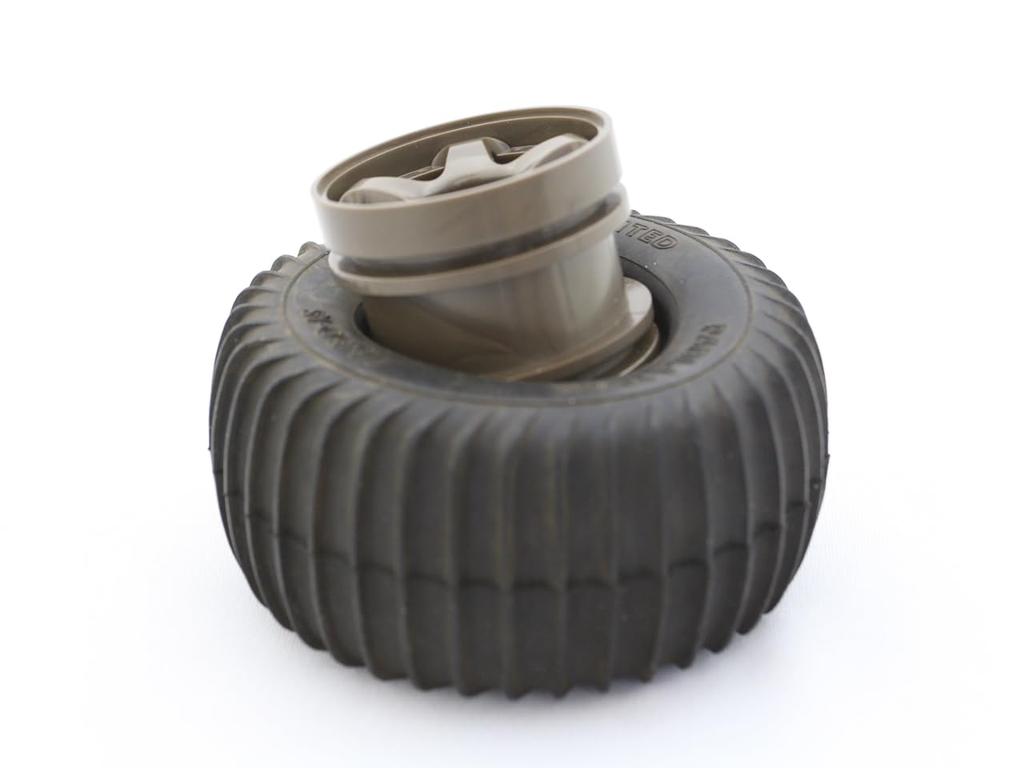 [WORLD PRO] Grasshopper Wheel Set SP1 RC Toy (Matte SilverWP-0206)