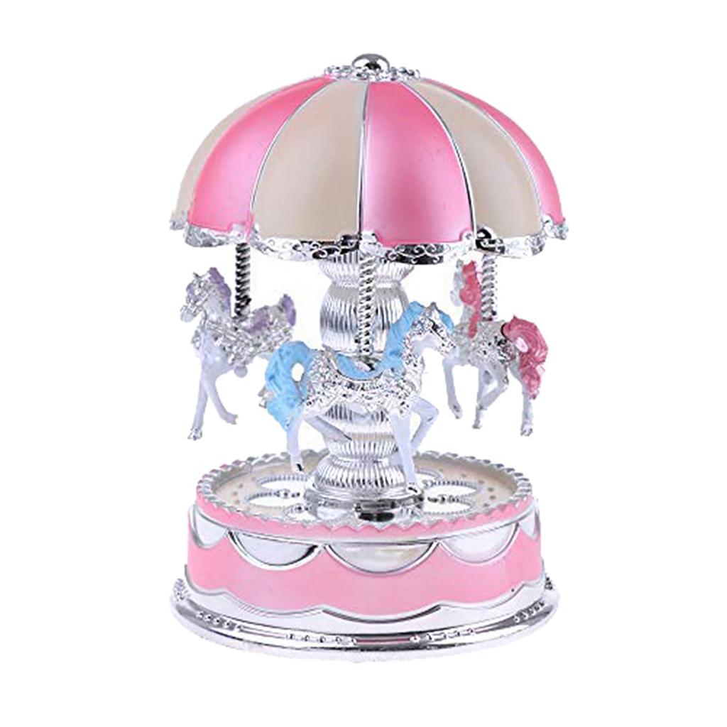 Led Musique Chevaux Dessin Anime Carrousel Boite D Anniversaire Cadeau Ornement Carrousels Boite A Musique Acheter A Prix Bas Livraison Gratuite Avis Reels Avec Des Photos Joom