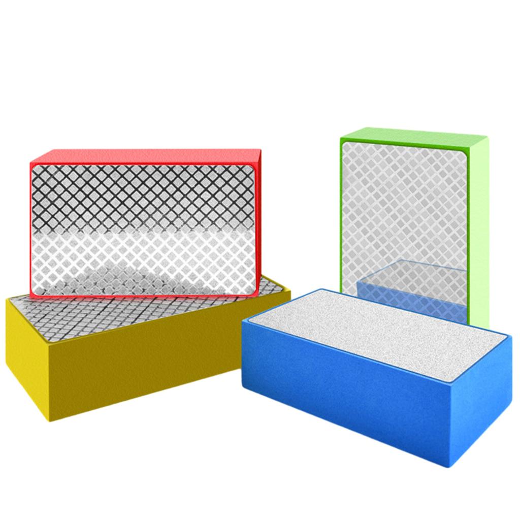 1PC Diamond Hand Polishing Pads Mesh Glass Abrasive Grinding Block Pad Stone Marble Ceramic Abrasive Sanding Disc