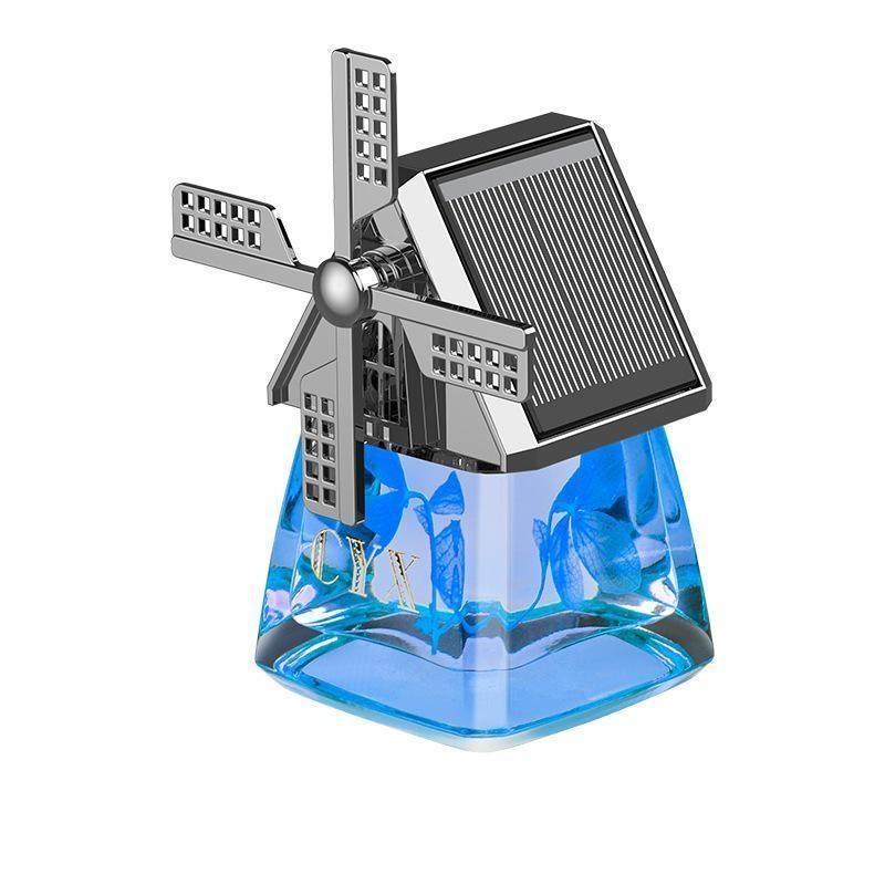 

Солнечная автомобильная ароматерапия, автомобильный флакон для духов, удаление запаха автомобиля, прочный легкий аромат, украшения для солнечной ветряной мельницы, ароматерапия