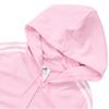 adidas Essentials Bluza z kapturem zapinana na zamek w bloku kolorów Kurtka sportowa casualowa Kurtka damska Różowa HL2059