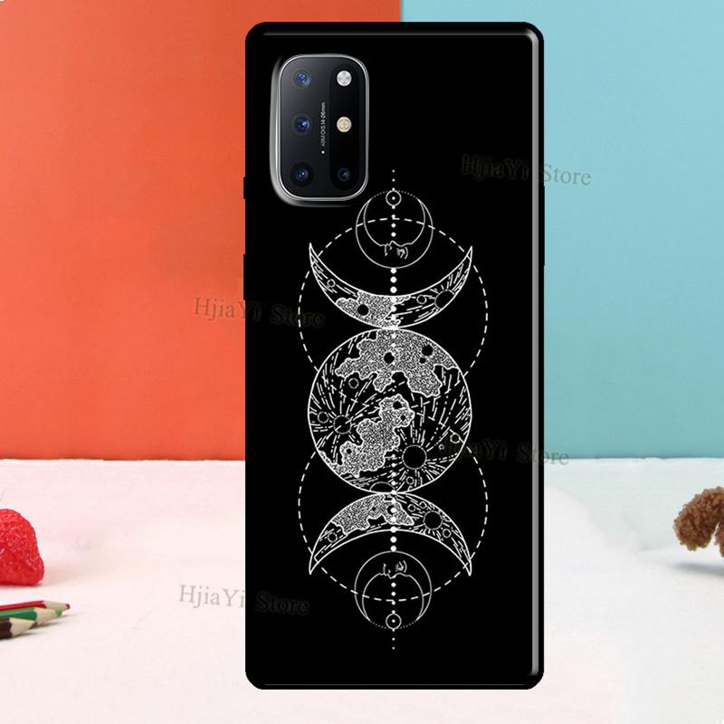 Occult Witchcraft Moon Gothic Witch Case For Realme GT Master GT Neo 2 8i 9i 8 Pro C21 Cover For OnePlus 9R 8T Nord2 9 10 Pro