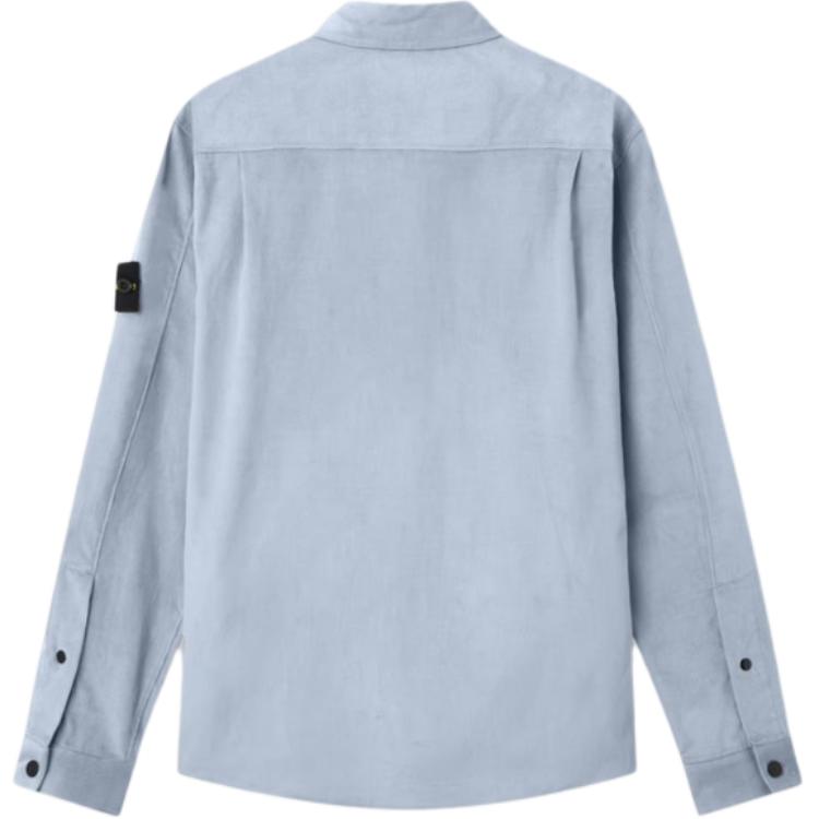 Stone Island Ss26 Spring Summer Collection Button Solid Color Long Sleeve Shirt Unisex shirts L1S151200040S0144-V0024