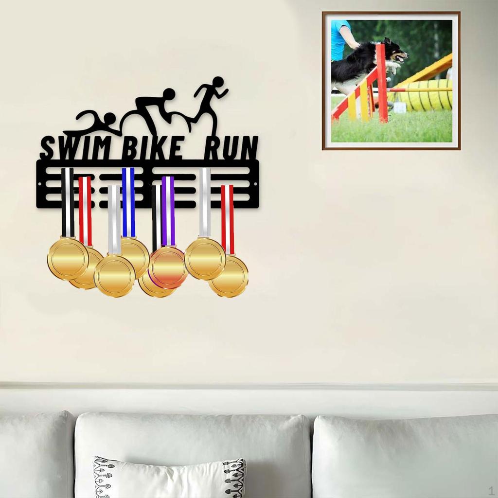 Medaillenhalter Displayständer Gymnastikplaketten Halter Auszeichnungsschleifen Organizer
