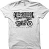 Old School British Bikes Biker Motorcycle Classic Biker T-Shirt 06094
