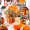 Artificial Pumpkin Table Centerpiece Thanksgiving Decoration Decorative Tabletop Ornament for