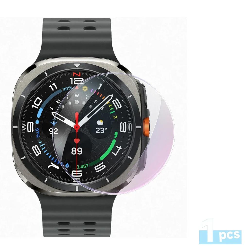 1-5Pcs Tempered Glass for Samsung Galaxy Watch 7 Ultra Watch7 40 44 SmartWatch Screen Protector Protective Glass Easy To Install