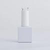 15ml Black/White Nail Polish Bottle with Brush, Lightproof Glass Bottle for Nail Base Gel, Empty Dispenser Bottle