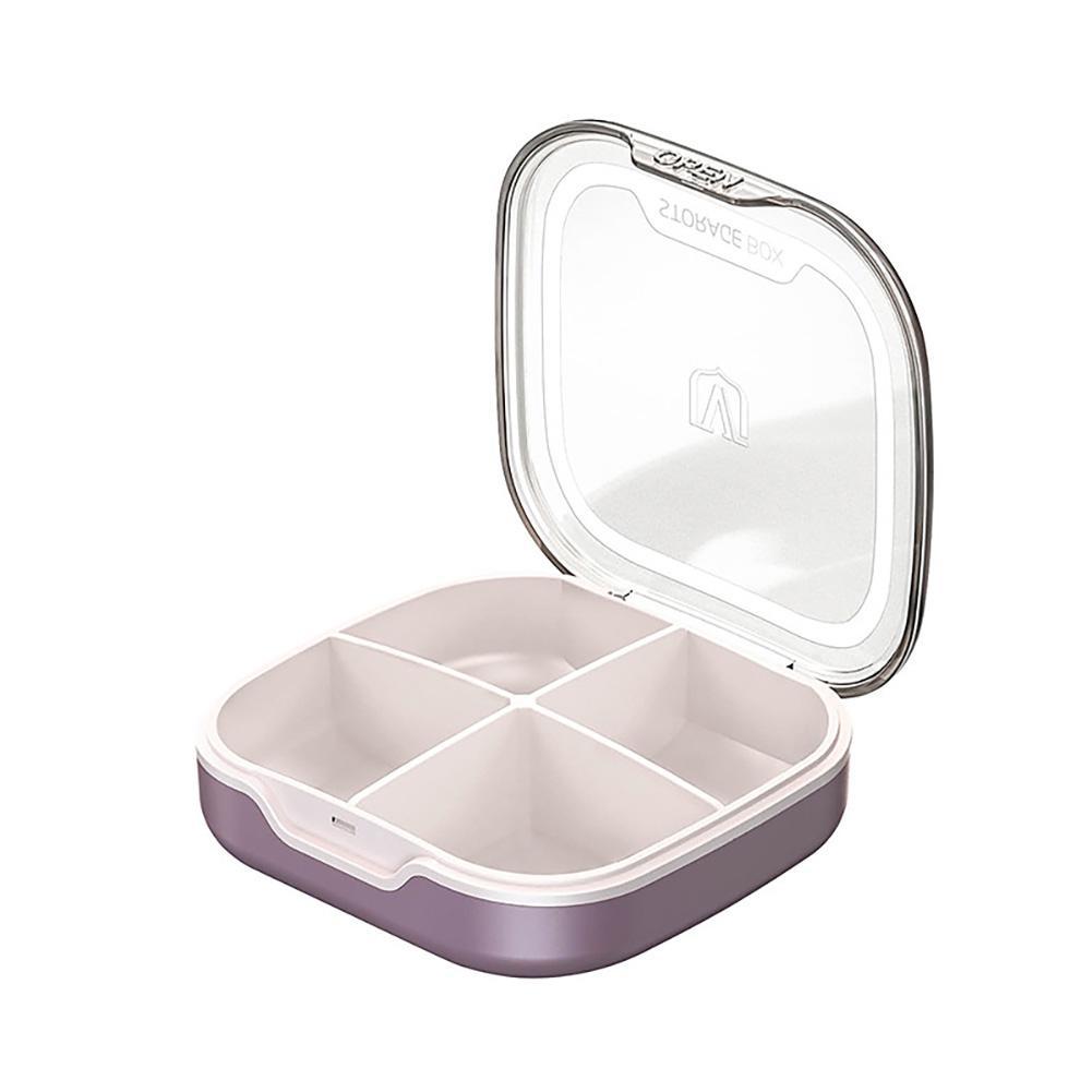 Travel Pill Organizer Odporne na wilgoć pudełko na pigułki do kieszonkowej torebki Codzienny futerał na pigułki Przenośny pojemnik na leki na witaminę