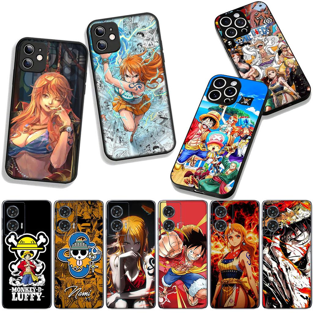 Phone Cover Poster Nami One Piece Luffy Cartoon for Xiaomi Redmi Note 14 12 13 ProPlus A4 A3 Pro Plus 12C 13C 14C 5G + Case