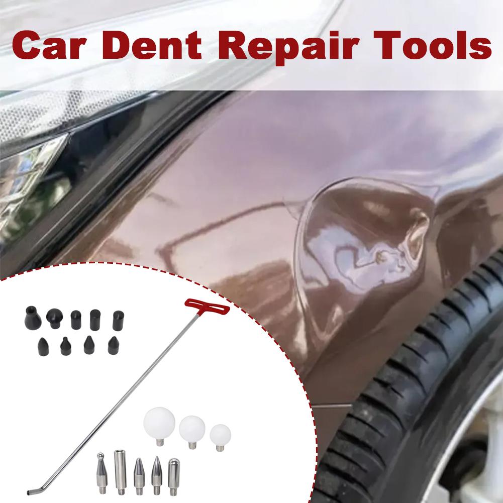 Car Dent Removal Rods Kit Auto Body Paintless Dent Puller Repairing Tools For Car Supplies Repair Tool Accessories 2025