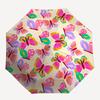 1pc Butterfly Print Automatic Folding Umbrella, 8-Rib Iron Frame, Casual Outdoor Accessory for Birthday Festival Gifts yy251128124