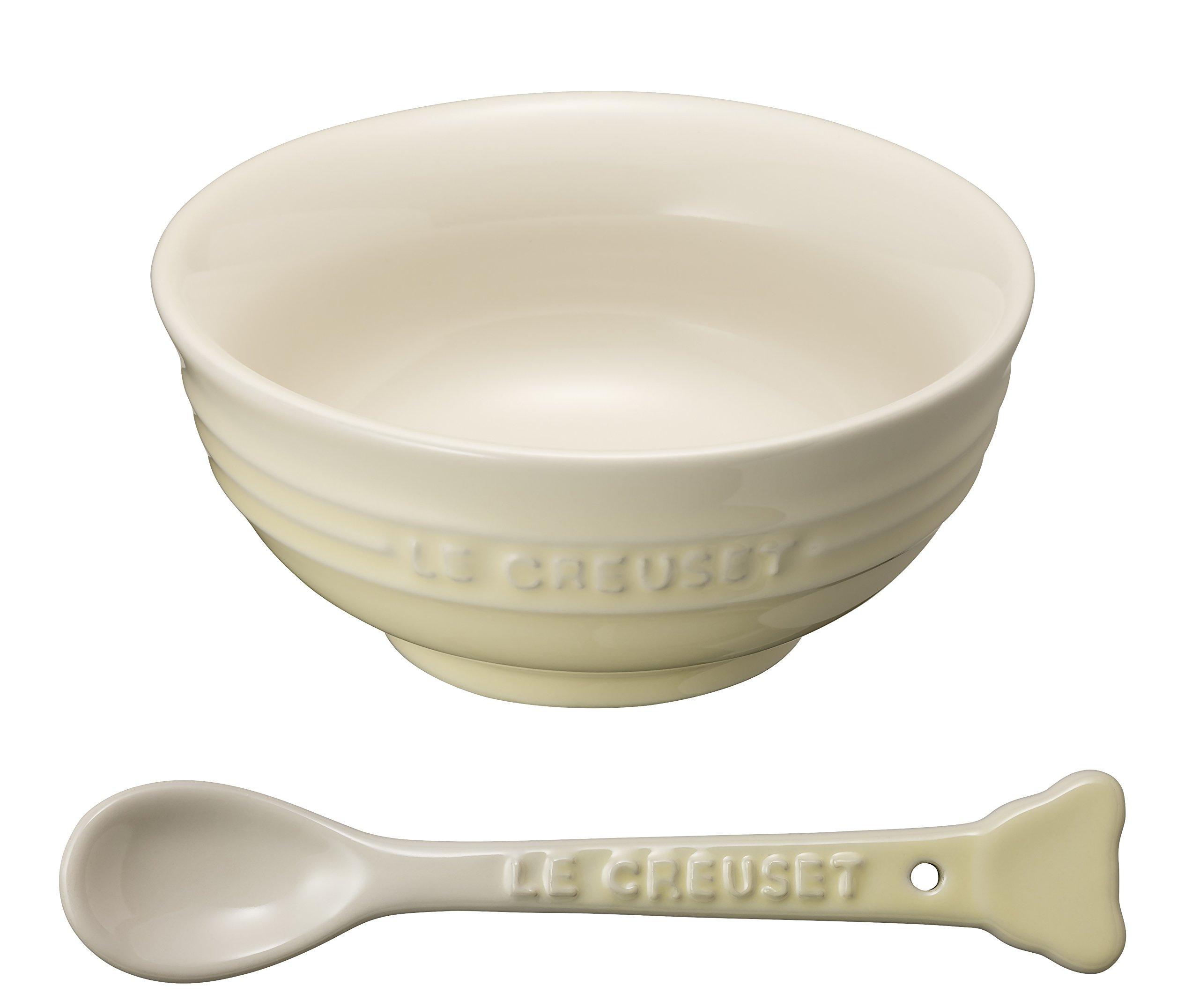 

Le Creuset Tableware Set Baby Bowl Spoon Set Dune Heat Resistant Cold Resistant Microwave Oven Safe Baby Gift First Meal Boys Girls Gift Japanese