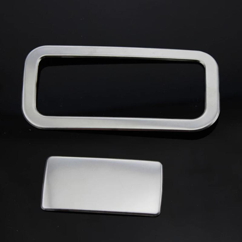 My Good car Stainless steel Main drive position storage box stickers Cover Case Stickers For Peugeot 4008 2017 2018 car