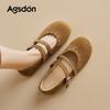 Flat-bottomed Mary Jane Shoes, the New Spring Is Very Good-looking, Shallow Single Shoes Are Not Tired, and Small Leather Shoes Are Not Tired.
