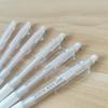 Mò Mò Lè Slim 3-Color Clickable Erasable Gel Pen (0.5mm) - Crystal Blue, Black & Red