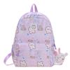 Kindergarten Primary School Students Schoolbag Cartoon Cute Bunny Baby Backpack Printed Children'S Bag