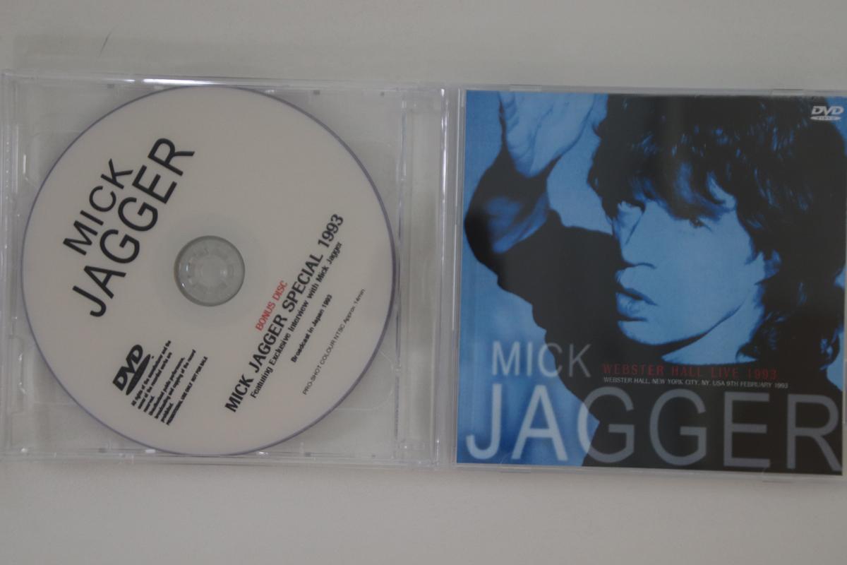 

DVD MICK JAGGER - Webster Hall Livel 1993 NONE NONE Unknown Rock Used