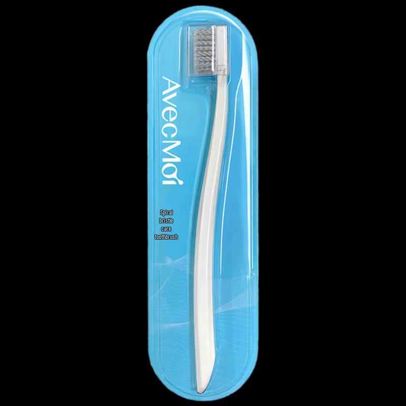 Avec Moi Soft Spiral Bristle Toothbrush