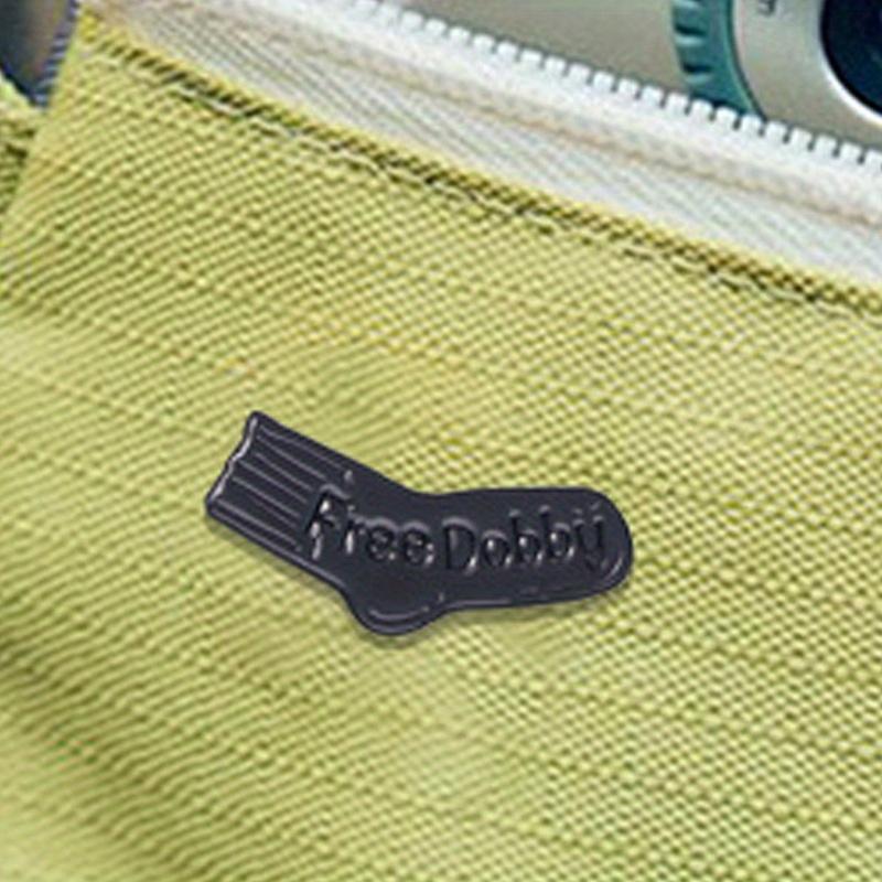 Interesting Cartoon Pants "Free Dobby" Letter Brooch Backpack Hat Waist Cinching Needle Buckle Badge