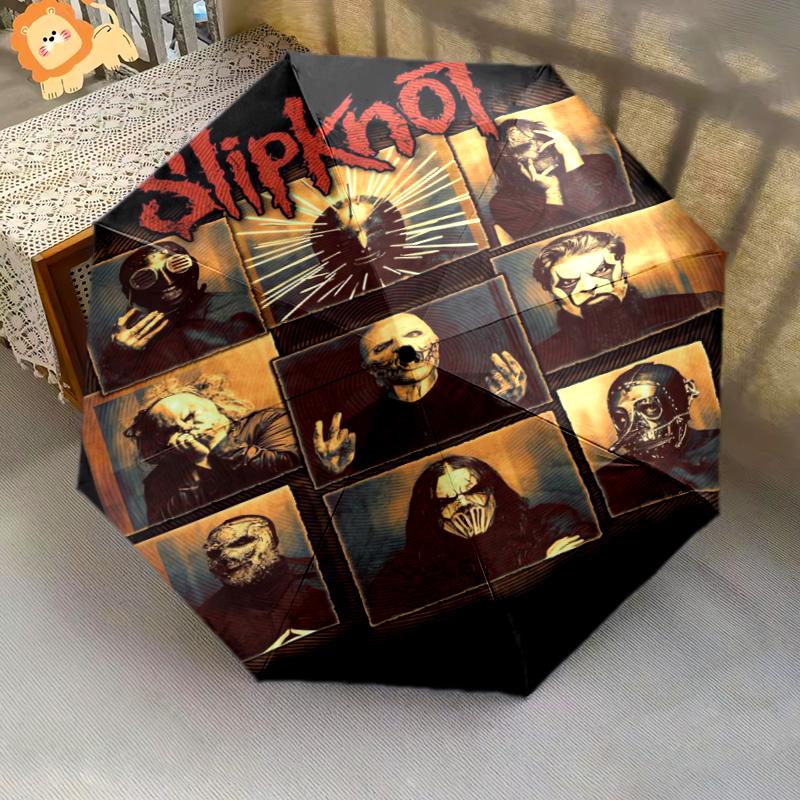 Slipknot: Rebellion Folding umbrella Umbrella durable light Gift Three folds
