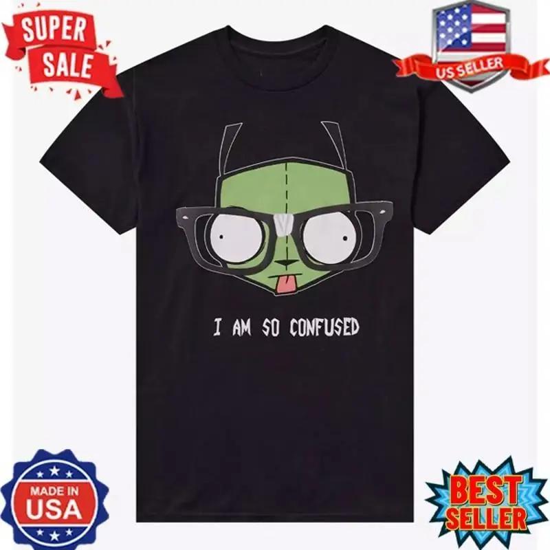 Invader Zim GIR So Confused Girls TShirt SXL