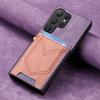 For Samsung Galaxy S26 Ultra Luxury Cover Magnetic Leather Back Panel Samsung S25 Plus S 25 Edge S25 FE Card Pocket Cover Etui