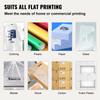 SucceBuy 6 Stück Siebdruck-Set 10x14 Zoll Aluminium Siebdruckrahmen Siebdruckrahmen Spannung Nylon-Gewebe