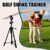 Golf Swing Aid 360 Degree Adjustable Professional Alignment Sticks Tripod Stand Smartphone Holder Teaching Aid For Outdoor