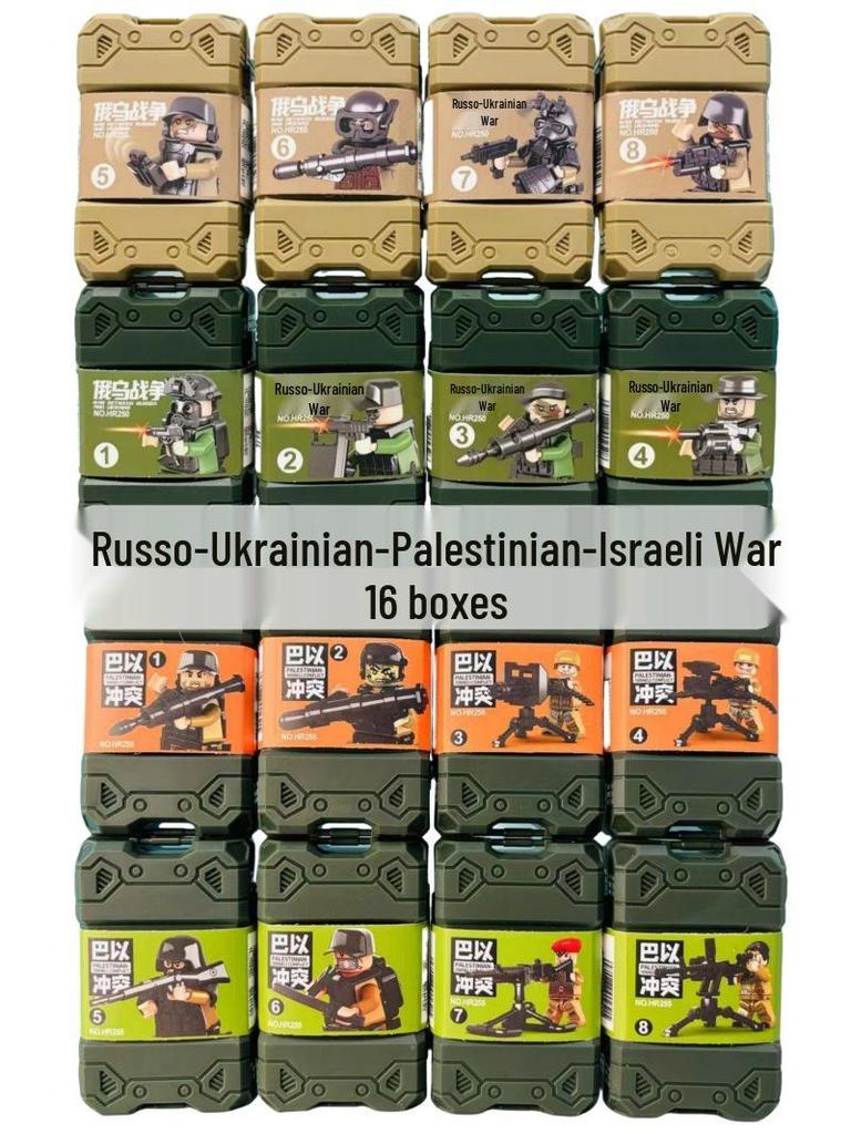 SWAT Assault Team Minifigure Set: Military Building Blocks Compatible with LEGO - Includes Soldiers, Weapons, and Sand Table for Kids.