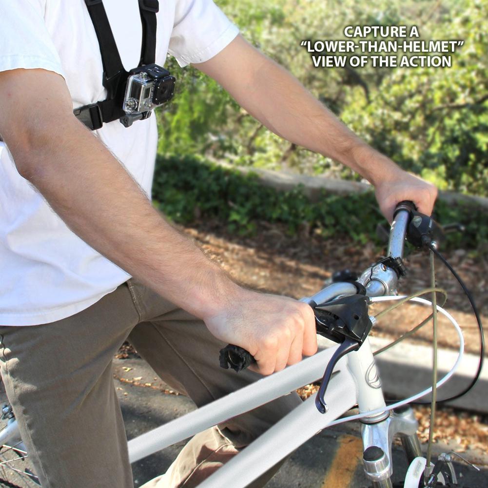 Fascia Pettorale Regolabile Per Smartphone E Action Cam – Supporto Mani Libere Per Surf, Sci E Bici