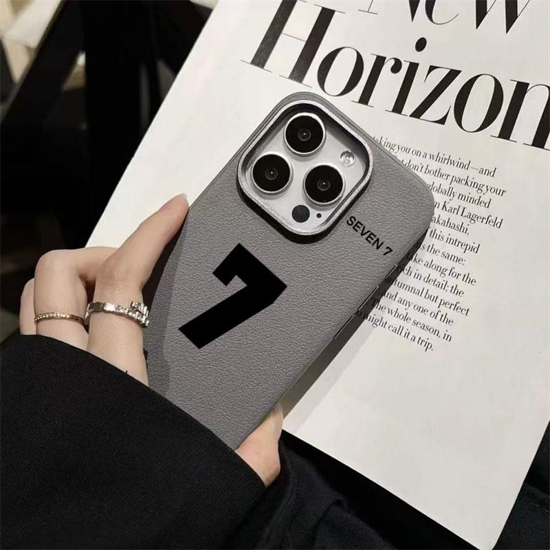 Lucky Number 7 Soft Silicone Phone Case for Samsung S25 Ultra Cases Galaxy S24 Plus S23 FE S22 S21 A16 A56 A35 A55 A15 Cover