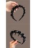 Elegant Rhinestone Headband 2025: Luxurious High Top Toothed Hair Accessory