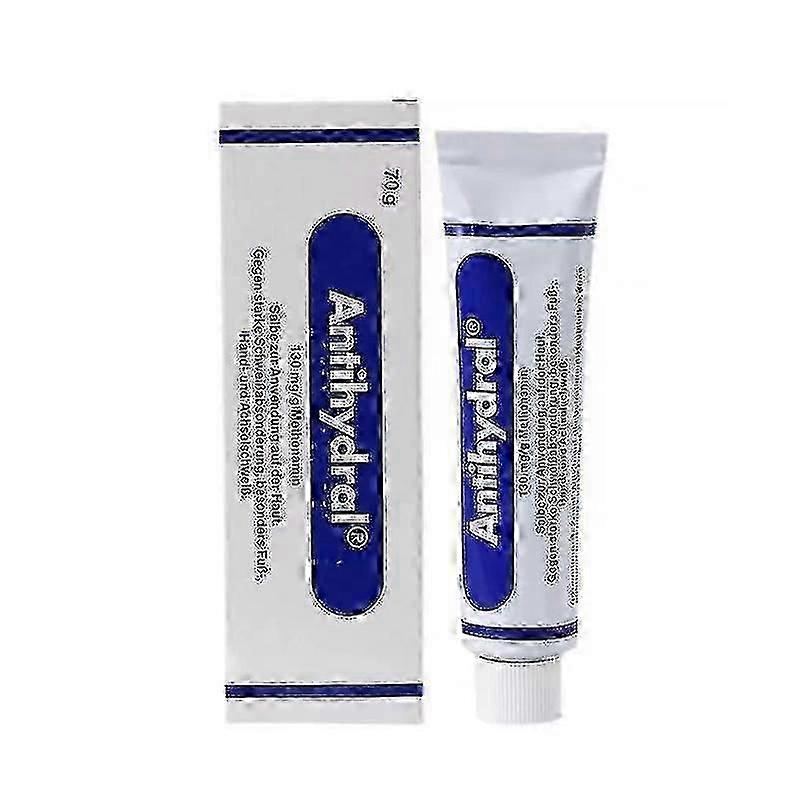 Crema antitraspirante impermeabile e non irritante, molto adatta per iperidrosi e sudorazione eccessiva