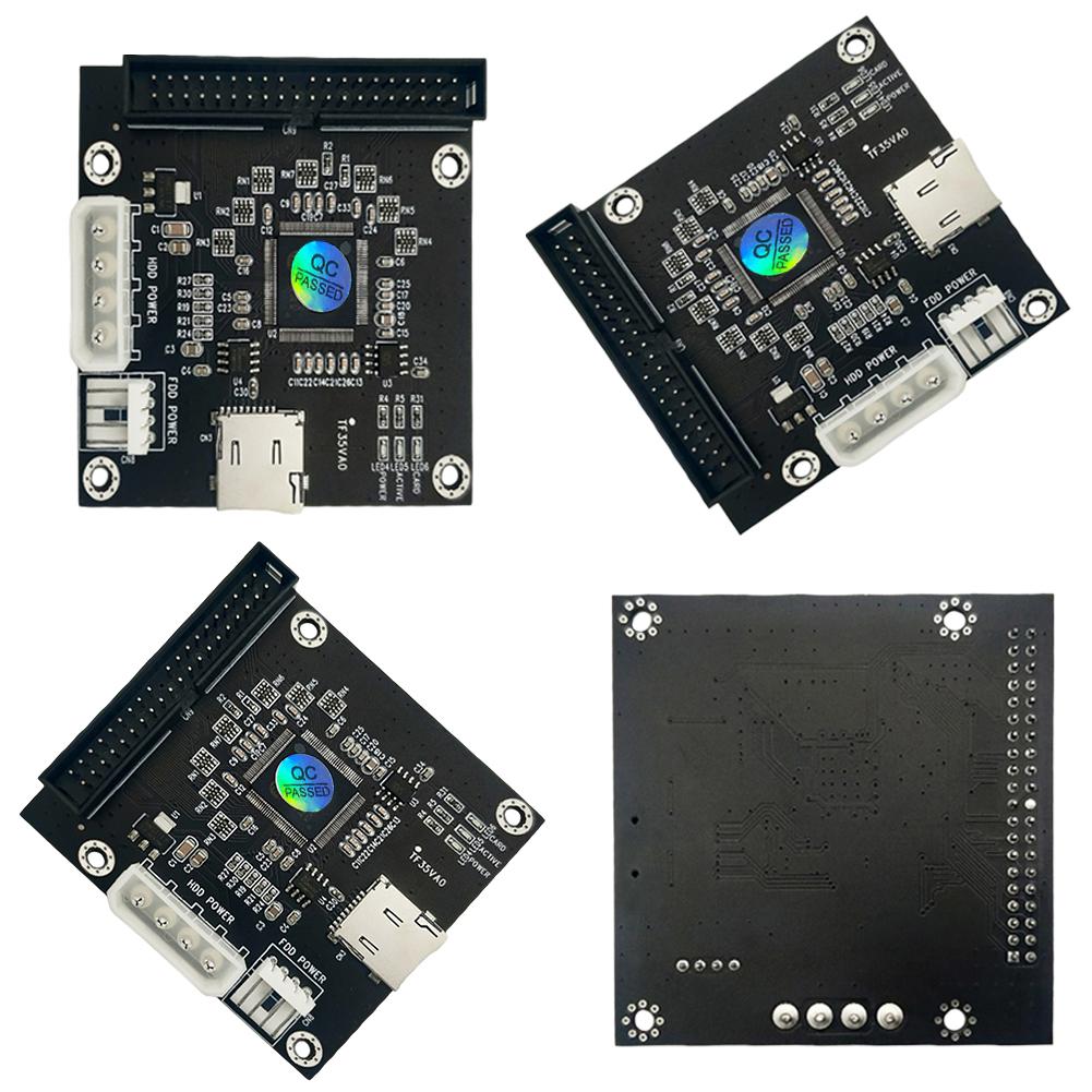 TF Micro SD To 3.5-inch IDE 40PIN Adapter Card Micro SD TF Card To IDE 40Pin 3.5inch Male Adapter