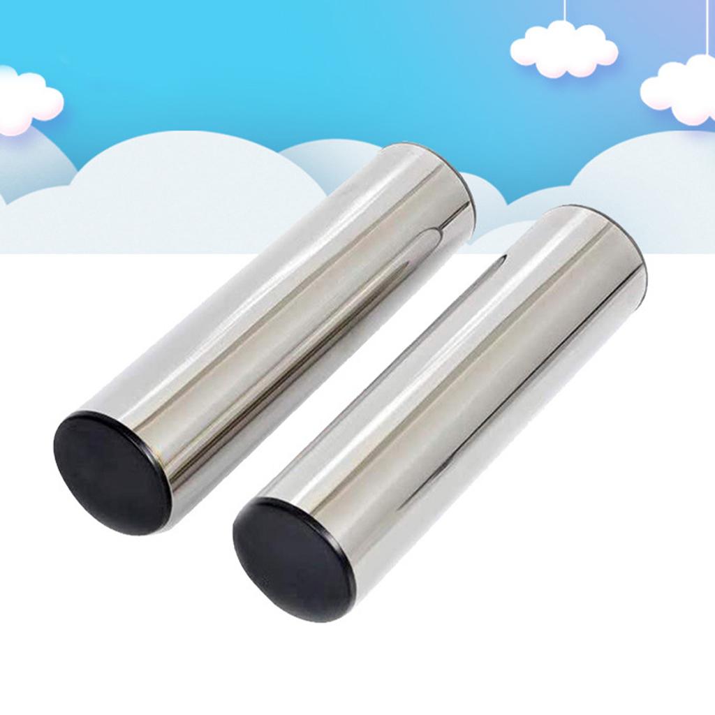 Sand Shaker Maracas Round Hammer Rattle Percussion Instrument for Playing Accompany Silver Color