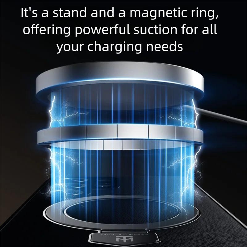 Premium Aviation Aluminum Alloy Bracket Case For Samsung Galaxy S26 Ultra/S25 Ultra/S24 Ultra Magnetic Vegan Leather Stand Cover