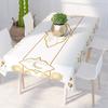 Ramadan Decoration Tablecloth EID Mubarak Decor For Home Tablecloth Ramadan Kareem Islamic Muslim Party Eid Al Adha Gifts 2024