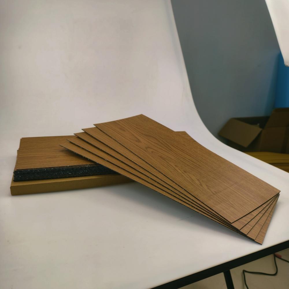 

10 шт. 40x15 см Самоклеящаяся напольная наклейка DIY Наклейка на стену под дерево Водонепроницаемая Термостойкая Имитация настенной плитки 40cm