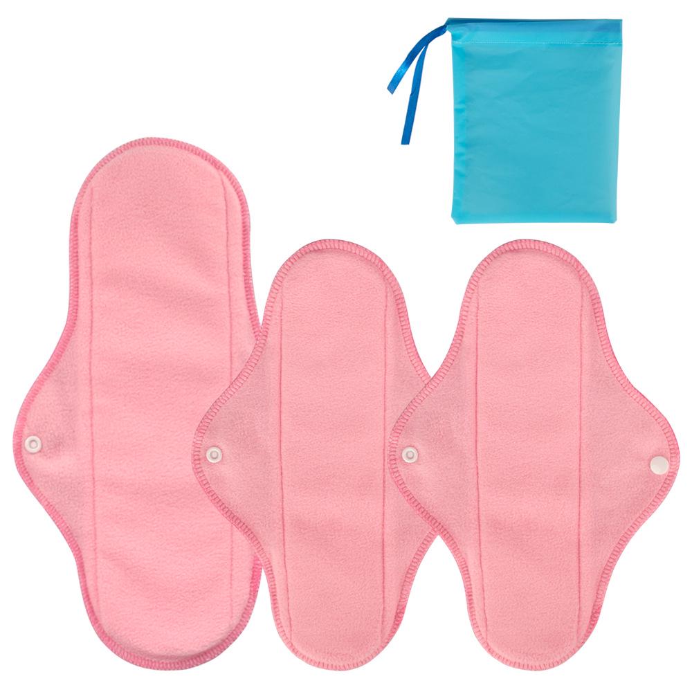 Washable Pure Cotton Reusable Sanitary Napkin Liners Set