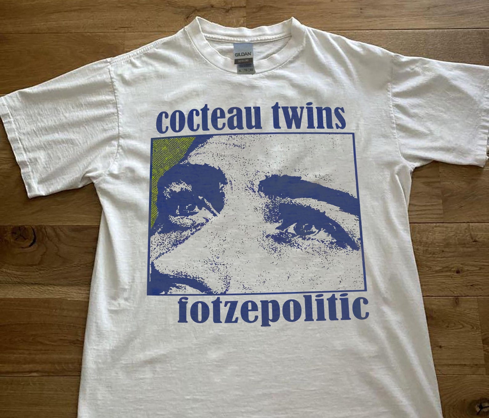 Cocteau Twins white Tee,unisex,graphic tee 4XL
