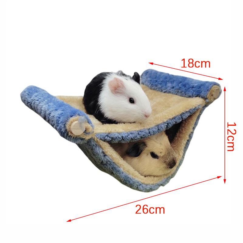 Hamster Hanging House Cage Sleeping Nest Pet Bed Rat Hamster Guinea Pig Rabbit Toys Cage Swing Pet Small Animals Supply
