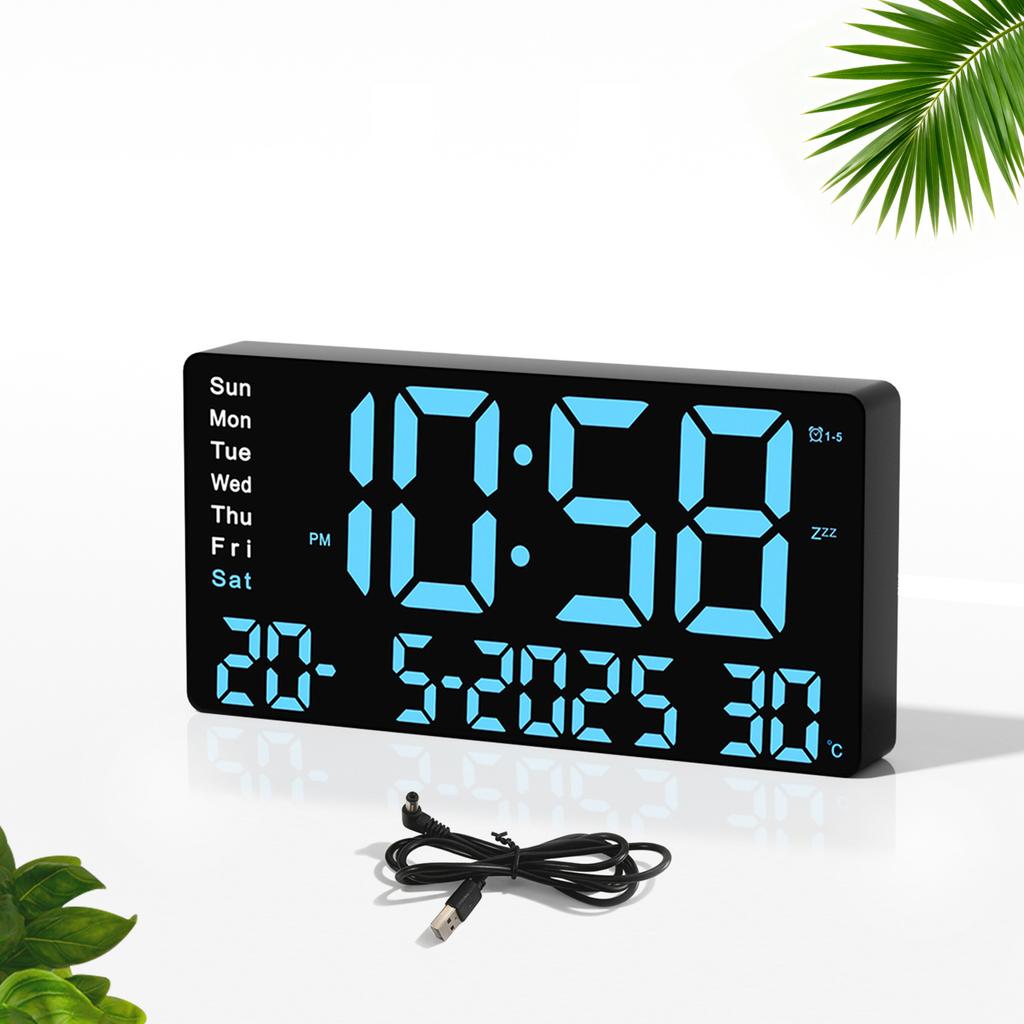 Minimalist Creative LED Electronic Alarm Clock, Hot Selling Small Desk Clock, Home Decorative Ornament 2204