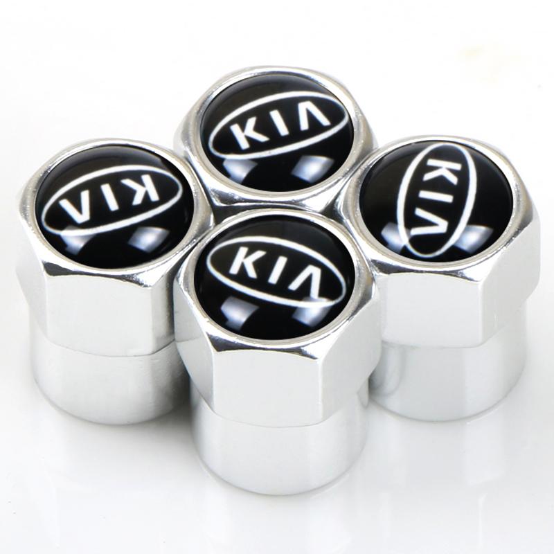 ABCDEN1 Car Suede keychain Metal Wheel Tires Valves Tyre Stem Caps For KIA Rio Ceed Sportage Cerato Soul Sorento Picanto Optima