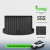Fangchengbao Titanium 3 Car Trunk Mat: Fits 25 Models, Dirt-Resistant, Waterproof TPE, Seat Backrest Pad